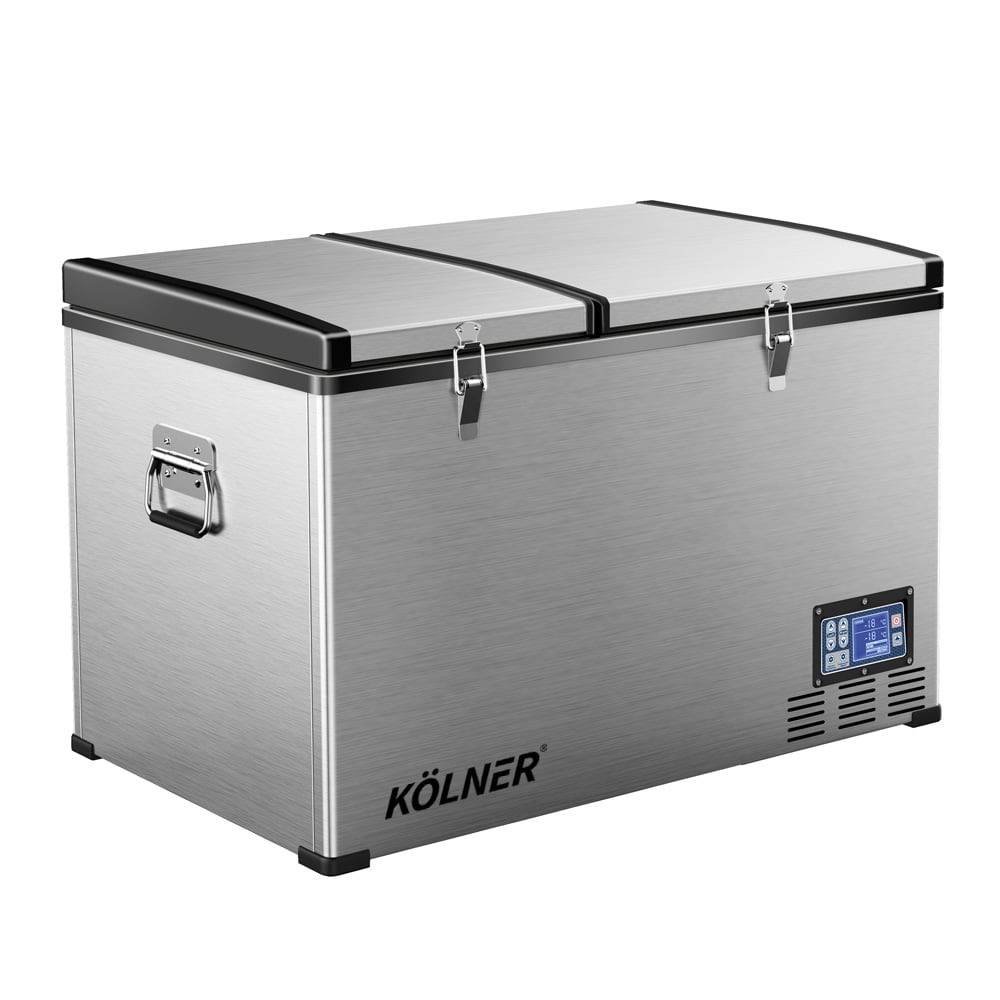 Kolner 80L Portable Fridge Freezer 12V/24V/240V