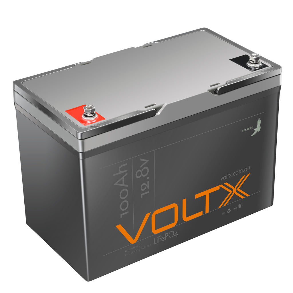 VoltX 100Ah 12V LiFePO4 Deep Cycle Battery