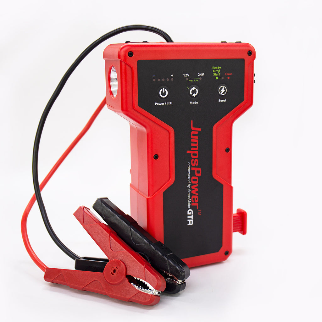 4000A Jump Starter 12V Powerbank 99900mWh 24V Pro LED GTR