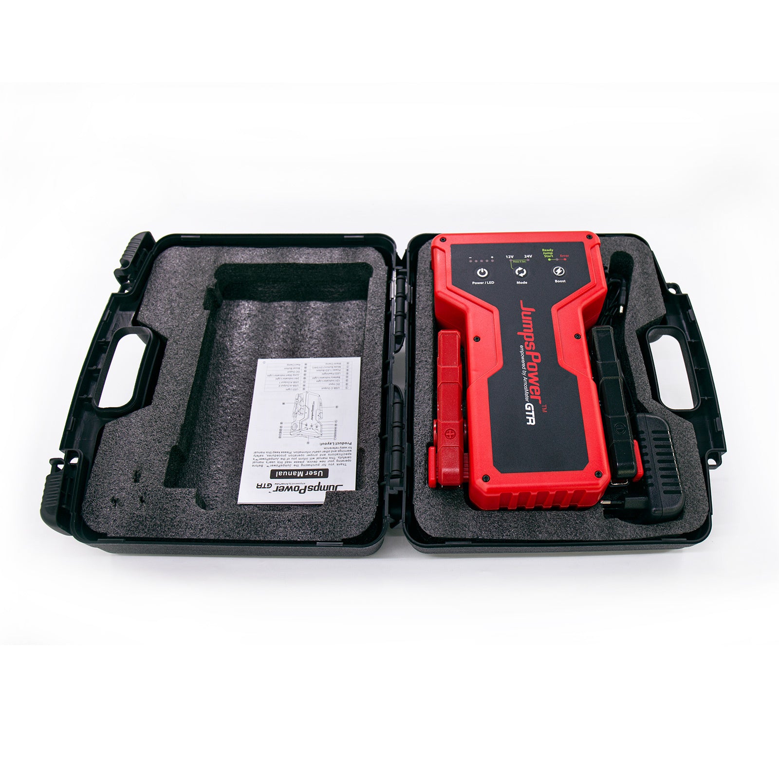 4000A Jump Starter 12V Powerbank 99900mWh 24V Pro LED GTR