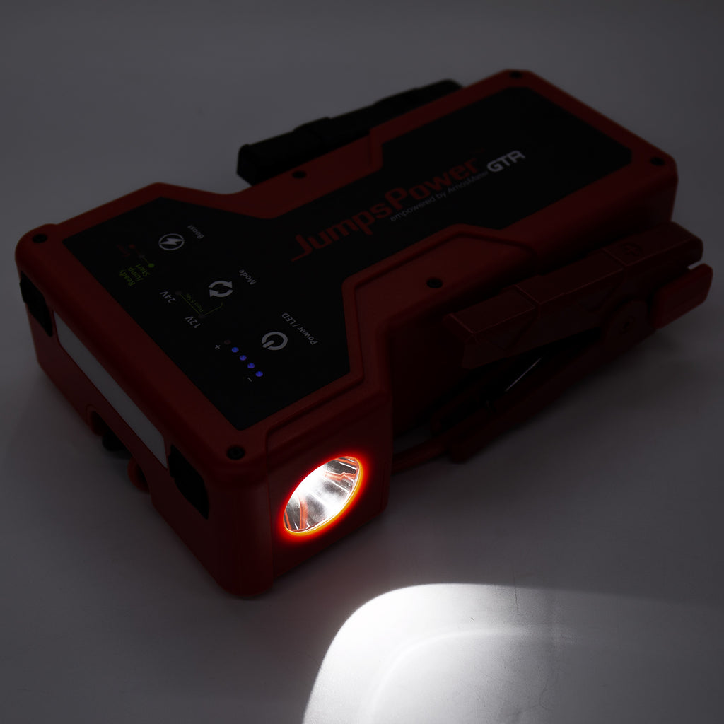 4000A Jump Starter 12V Powerbank 99900mWh 24V Pro LED GTR