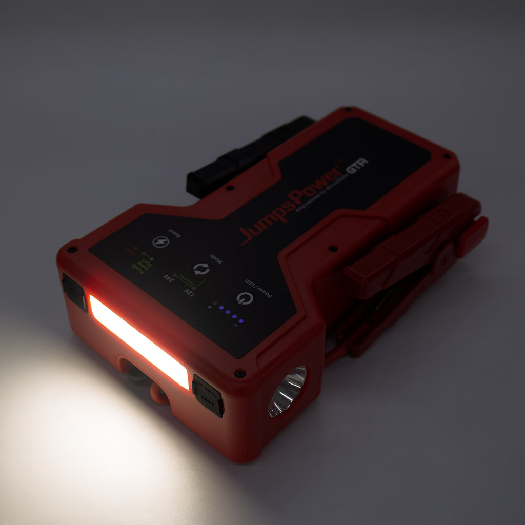 4000A Jump Starter 12V Powerbank 99900mWh 24V Pro LED GTR