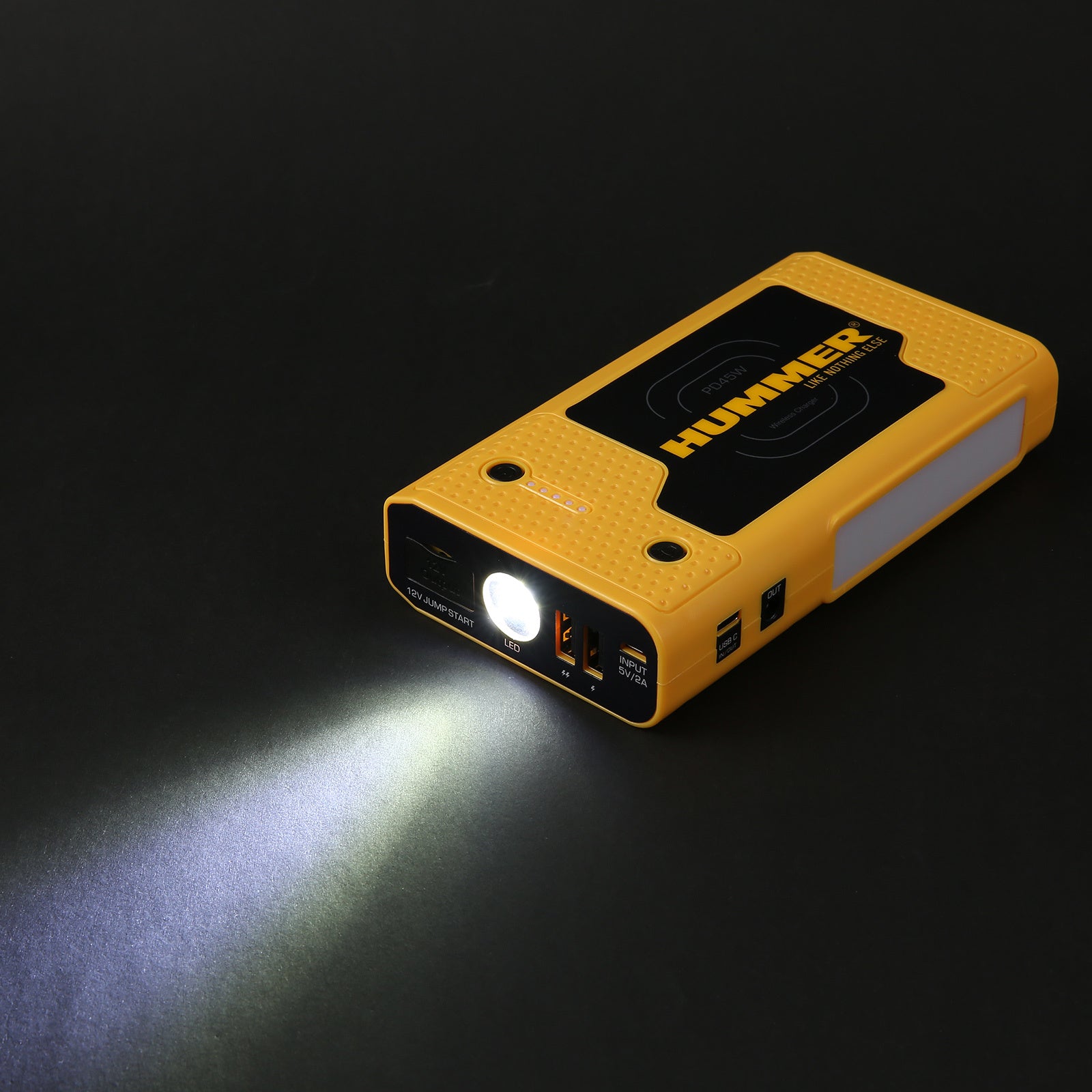 Hummer 2000A Jump Starter Powerbank 37000mWh 12V