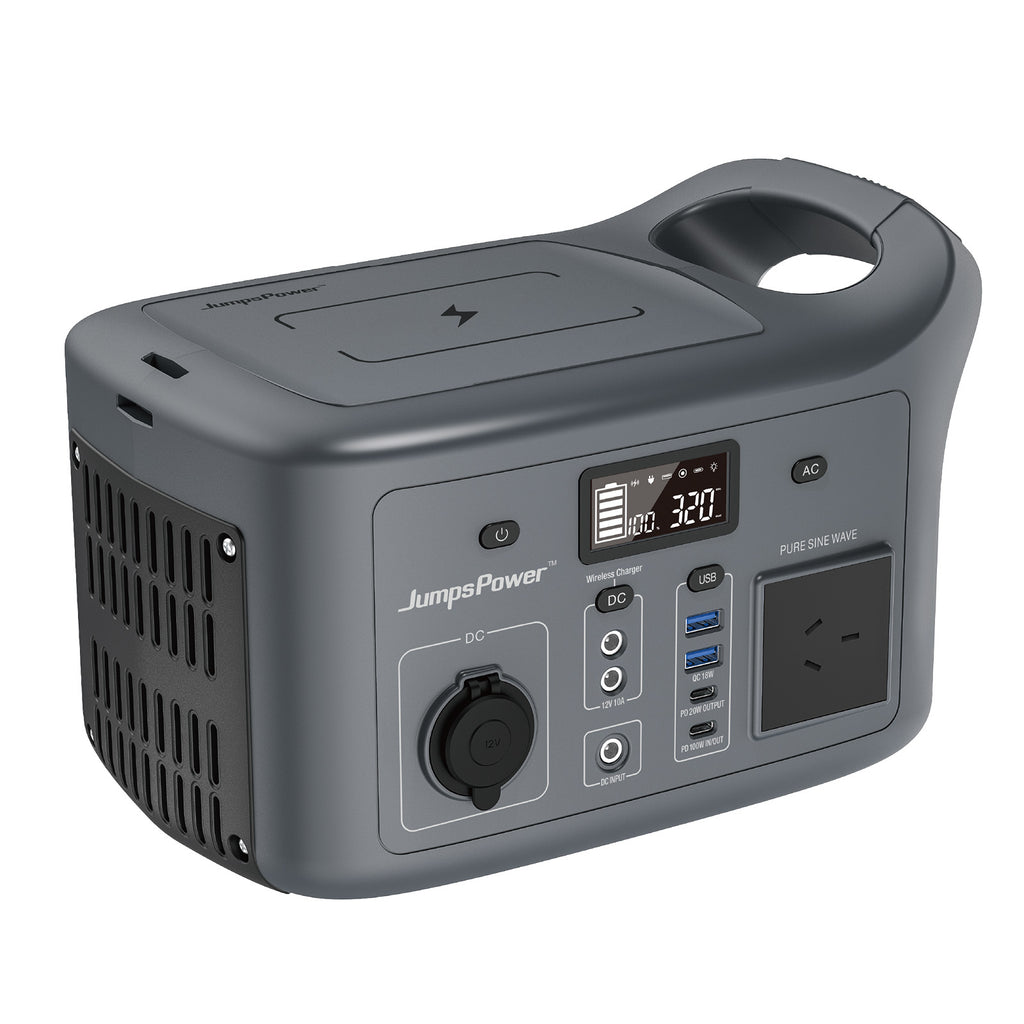 JumpsPower 320W Portable Power Station 307Wh 12V