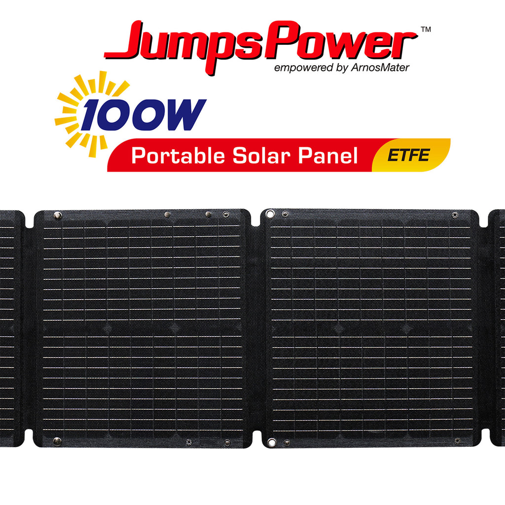 JumpsPower 100w Foldable Solar Panel