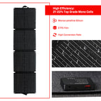 JumpsPower 100w Foldable Solar Panel