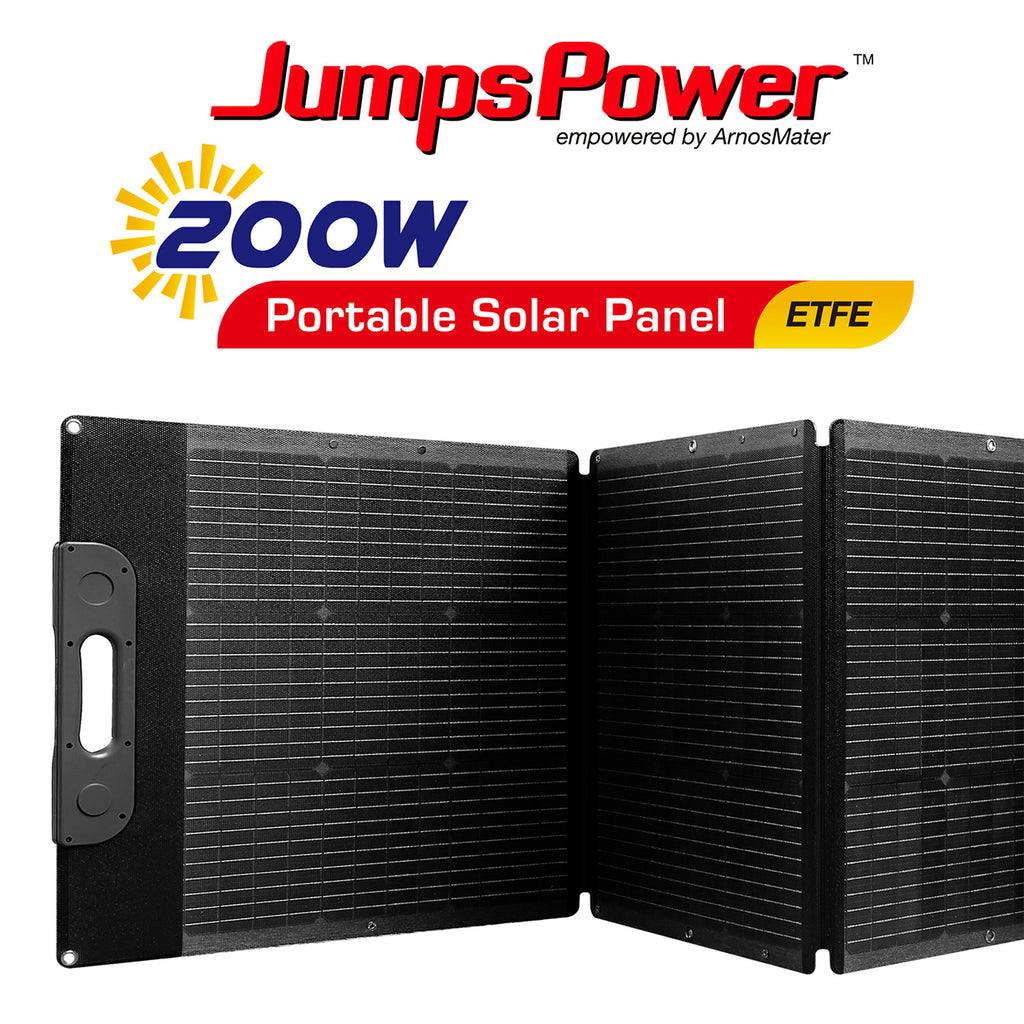 JumpsPower 200W Foldable Solar Panel