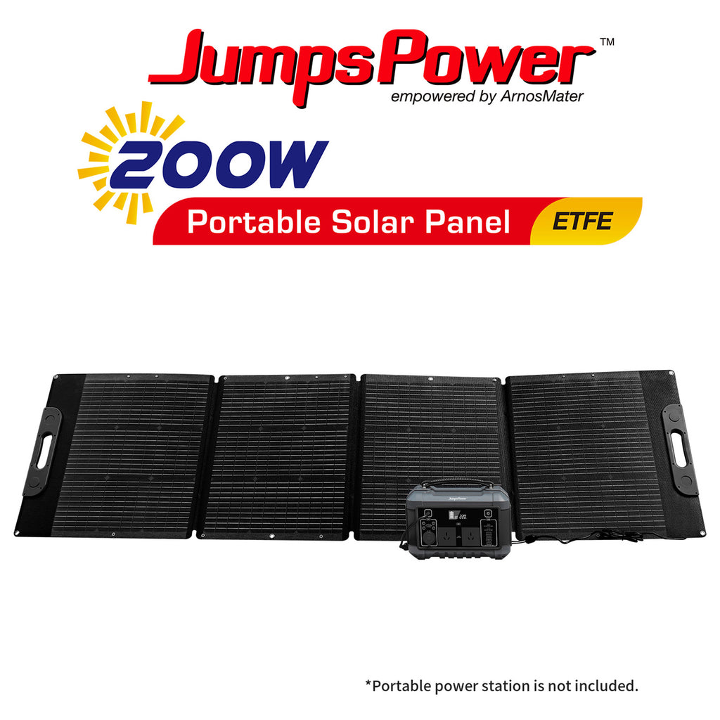 JumpsPower 200W Foldable Solar Panel