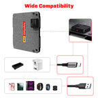 JumpsPower 21W Foldabe Solar Panel 12V