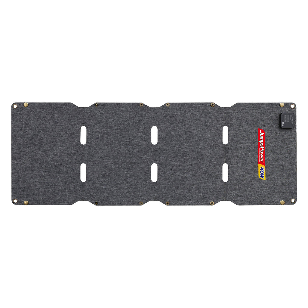 JumpsPower 40W Foldabe Solar Panel 12V