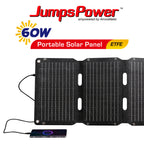 JumpsPower 60W Foldabe Solar Panel 12V