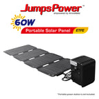 JumpsPower 60W Foldabe Solar Panel 12V