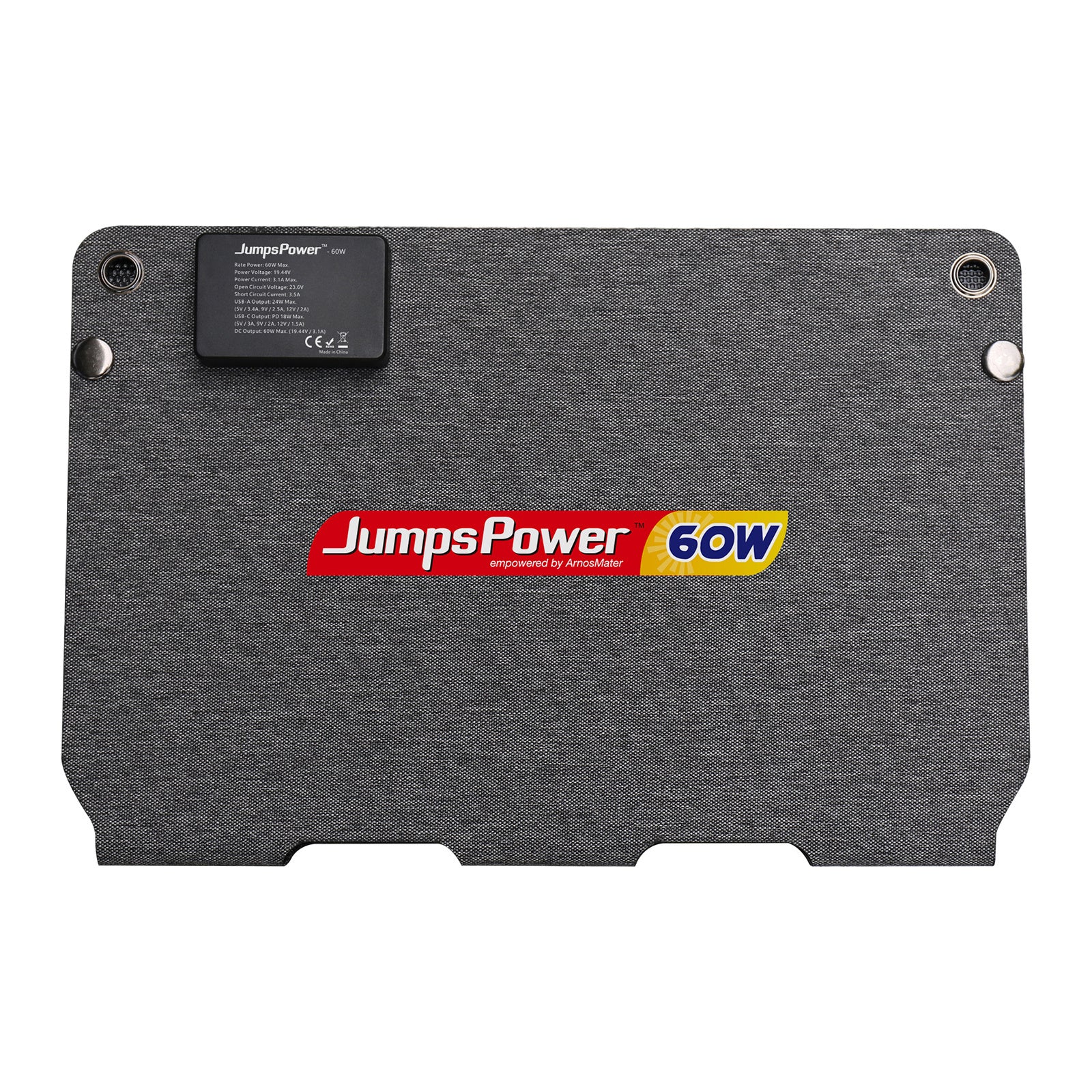 JumpsPower 60W Foldabe Solar Panel 12V