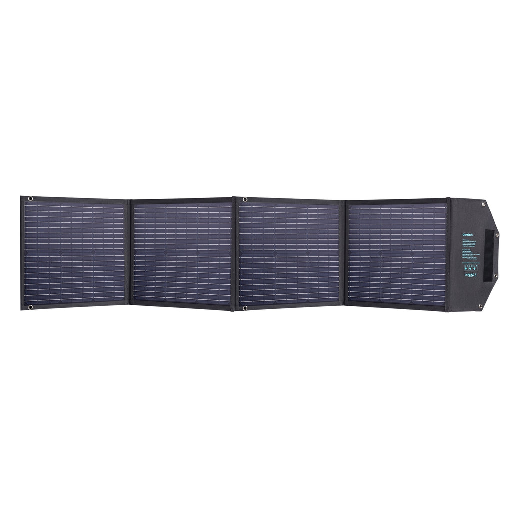 CHOETECH 100W Foldable Solar Panel - Portable Solar Charger for Camping & Outdoor Power