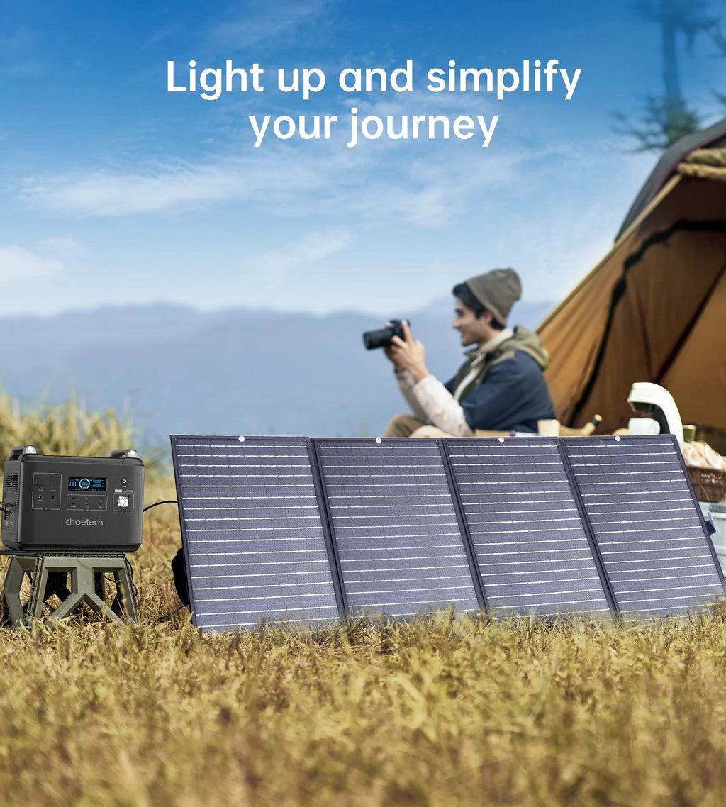 CHOETECH 160W Foldable Solar Panel