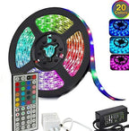 5050 RGB LED Strip Lights - 12V 5m Waterproof IP65
