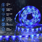 5050 RGB LED Strip Lights - 12V 5m Waterproof IP65