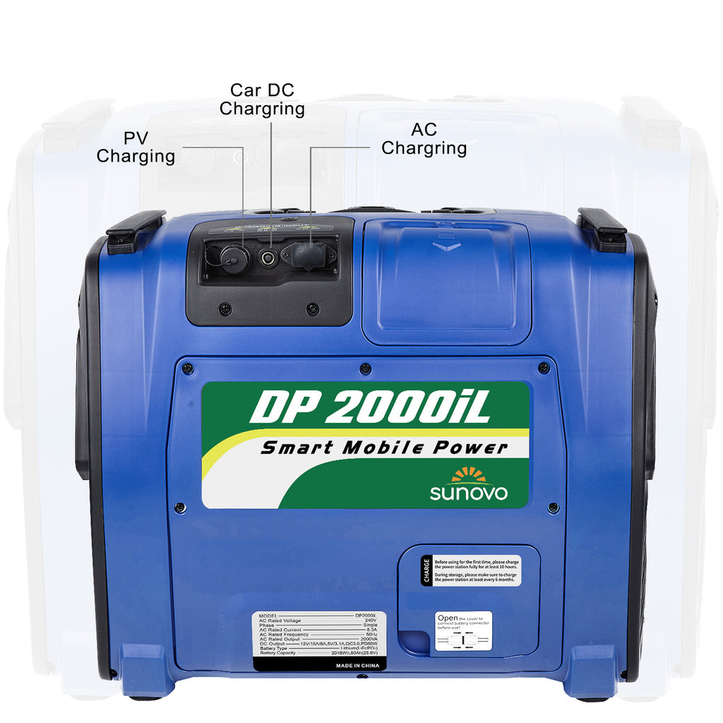 Sunovo 2000W Power Inverter 12V to 240V