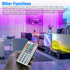 Waterproof 12V RGB LED Strip Lights 5m 3528 300 LEDs