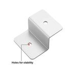 Solar Panel ZBracket Mounting Kit (4 Pack) - Aluminium + Stainless Fixings