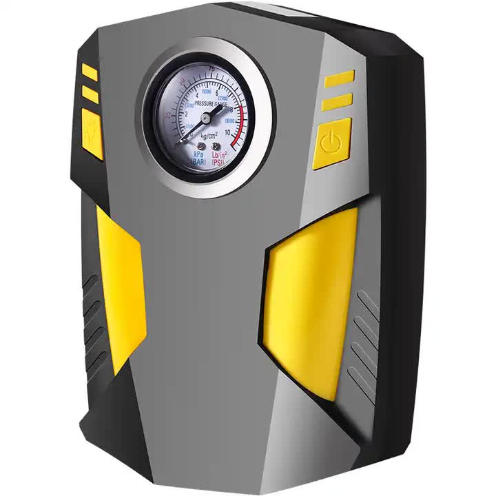 Portable 12V Tyre Inflator 120W with LED Light