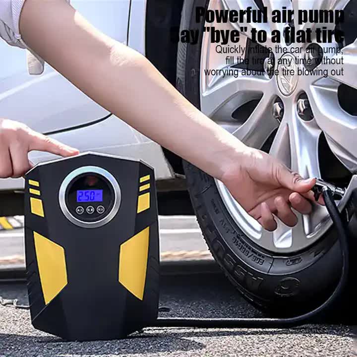 12V Digital Tyre Inflator with LED 120W