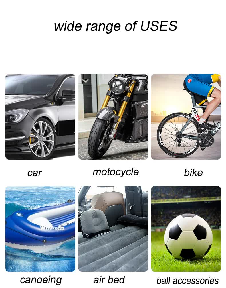 12V Digital Tyre Inflator with LED 120W