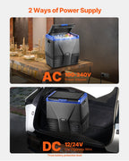 VEVOR 35L Portable Fridge Freezer 240V